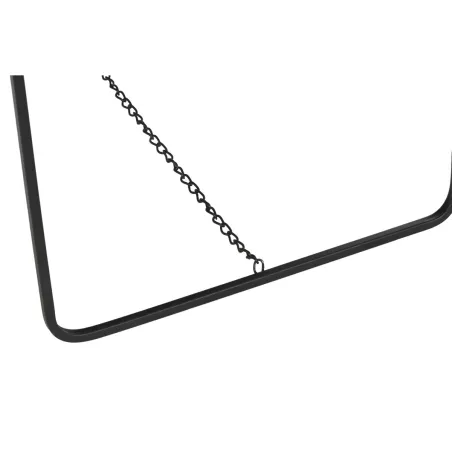 Free standing mirror Home ESPRIT Black Crystal Iron 55 X 48 X 165 CM