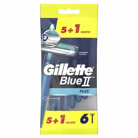 Gillette Blue II Plus disposable razors 6 pcs