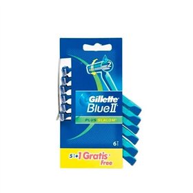 Gillette Blue II Plus Slalom 6 Units