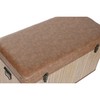 Set of Chests Home ESPRIT Brown Natural Polyurethane Bamboo Oriental 80 x 40 x 44 cm 80 x 40 x 45 cm (3 Units)