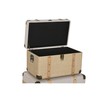 Set of Chests Home ESPRIT Natural Polyester Wood Traditional (3 Units)