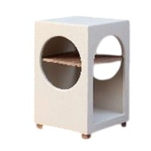 Side table Home ESPRIT White 40 x 40 x 60 cm