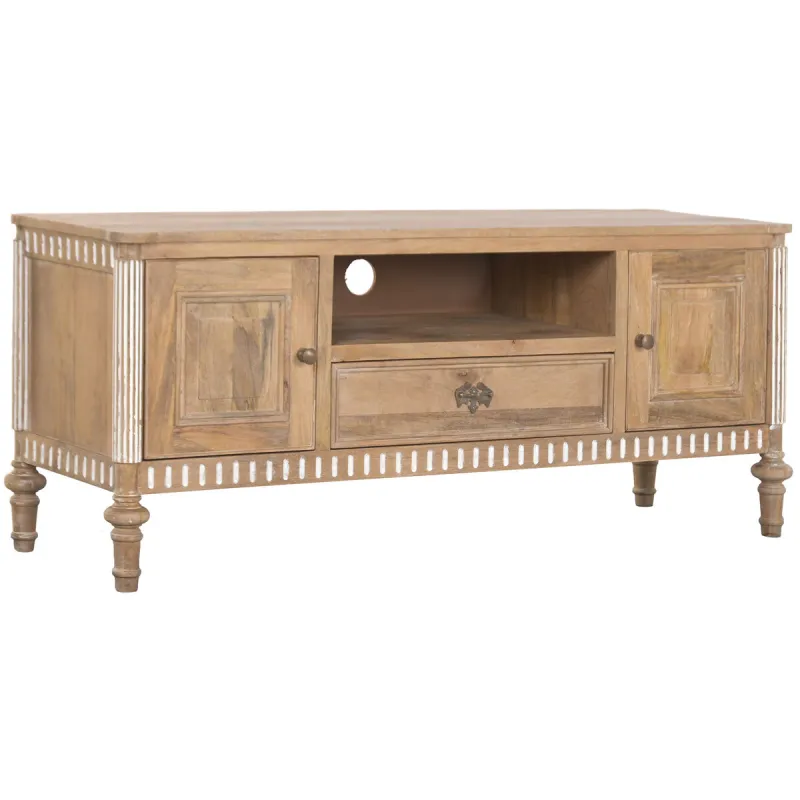 TV furniture Home ESPRIT Brown 133 X 42 X 55 CM