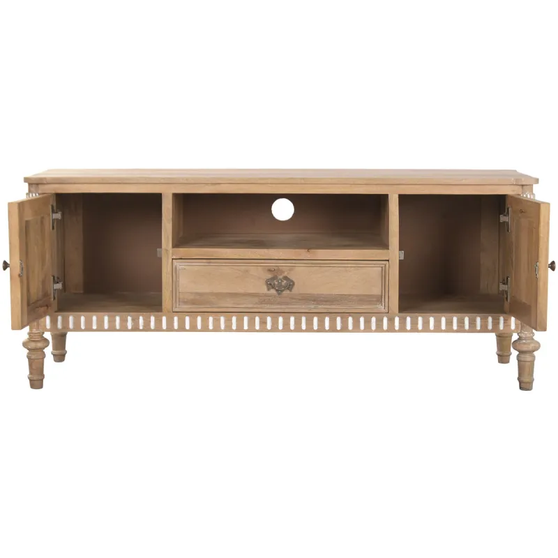 TV furniture Home ESPRIT Brown 133 X 42 X 55 CM