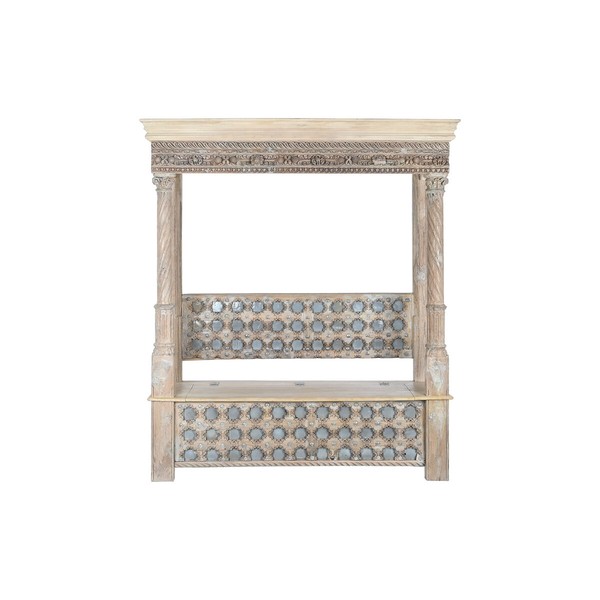 Bench Home ESPRIT Natural Mango wood Indian Man 190 X 54 X 215 CM