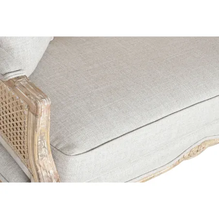 Sofa Home ESPRIT Natural 125 X 58 X 155 CM