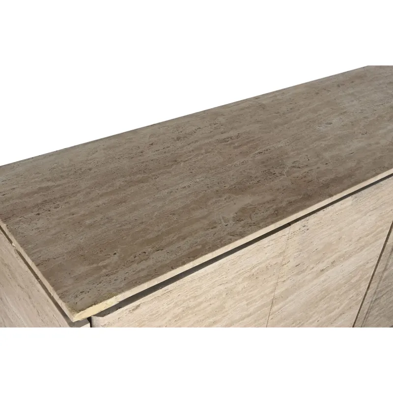 Sideboard Home ESPRIT Natural Wood Marble 180 x 40 x 85 cm