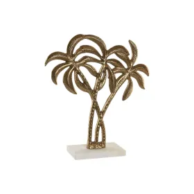 Decorative Figure Home ESPRIT White Golden Palms Tropical