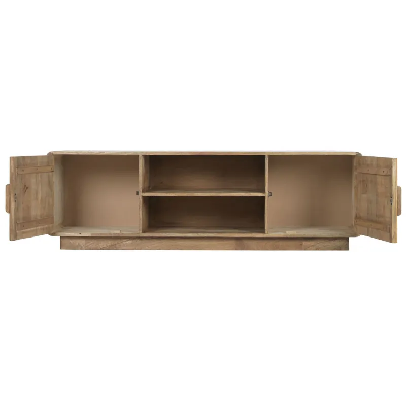 TV furniture Home ESPRIT Brown Beige 160 X 47 X 50 CM