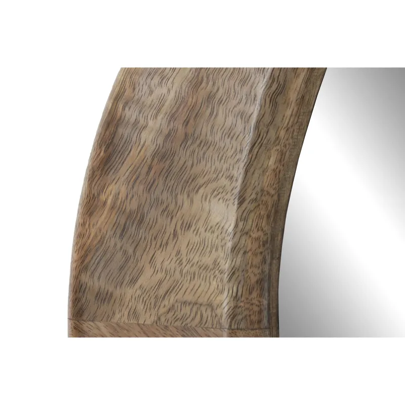 Wall mirror Home ESPRIT Brown Natural Balls Urban 73,5 X 11 X 48 CM