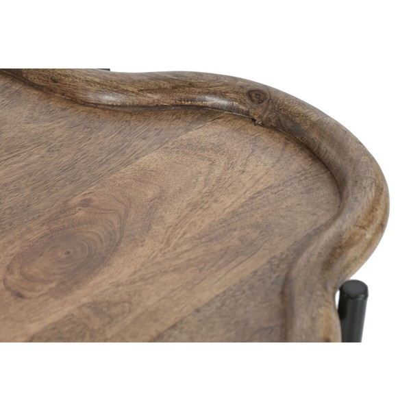 Side table Home ESPRIT Brown Black 60 X 50 X 47 CM