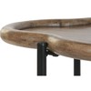 Side table Home ESPRIT Brown Black 60 X 50 X 47 CM