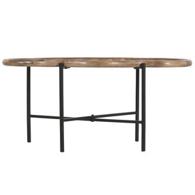 Side table Home ESPRIT Brown Black 88 X 49 X 42 CM