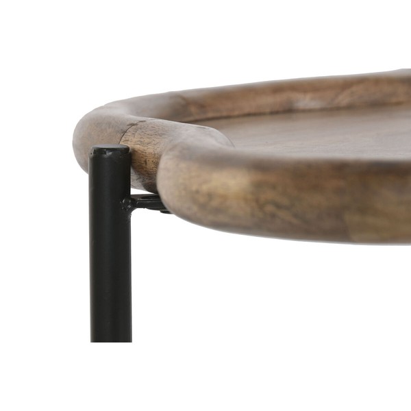 Side table Home ESPRIT Brown Black 88 X 49 X 42 CM