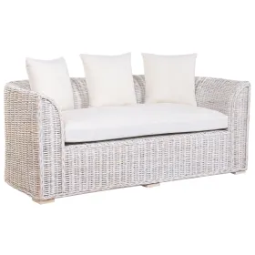 Sofa Home ESPRIT White Bali Stripped 174 x 88 x 69 cm