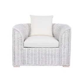 Armchair Home ESPRIT White 100 x 78 x 68 cm