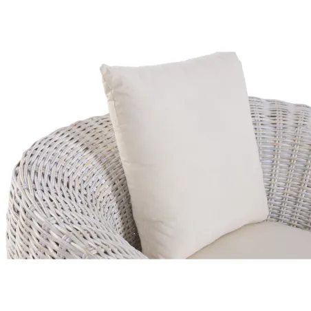 Armchair Home ESPRIT White 100 x 78 x 68 cm