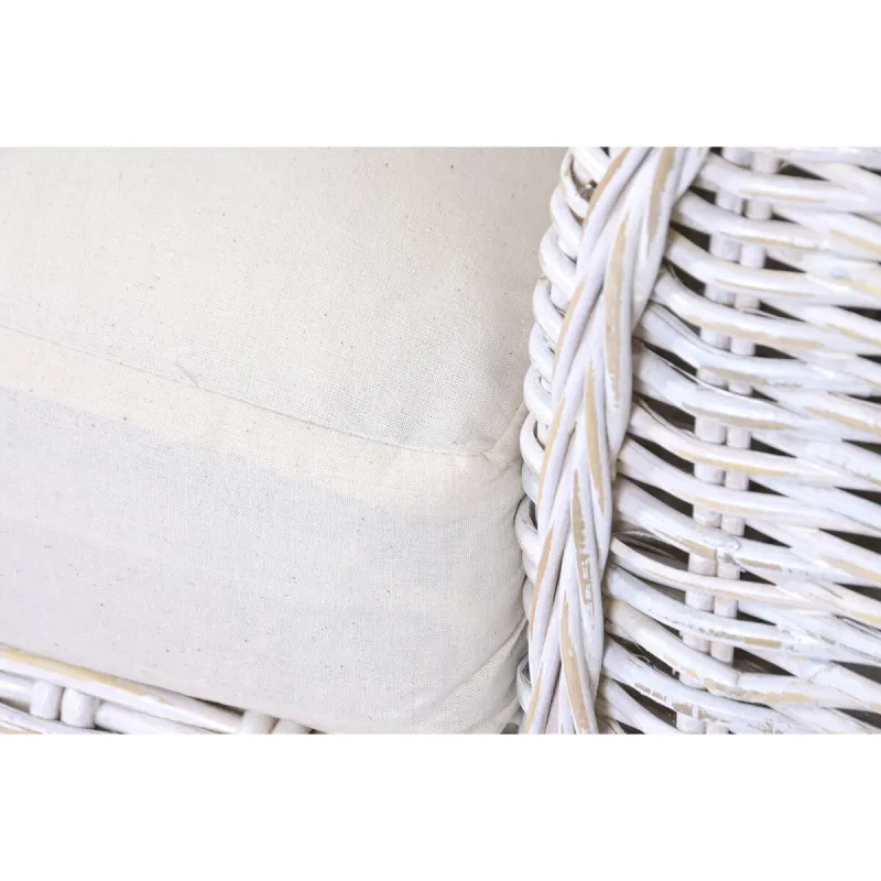 Armchair Home ESPRIT White 100 x 78 x 68 cm