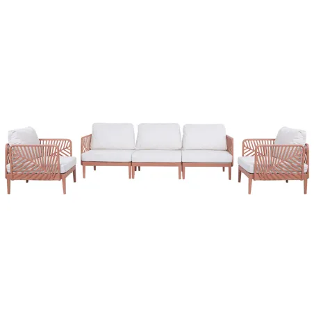 Garden sofa Home ESPRIT Terracotta 222 X 74 X 70 CM