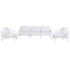 Garden sofa Home ESPRIT Cream 222 X 74 X 70 CM