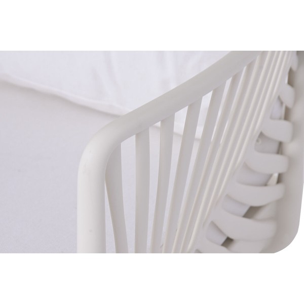 Garden sofa Home ESPRIT Cream 222 X 74 X 70 CM