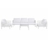 Garden sofa Home ESPRIT Cream 222 X 74 X 70 CM