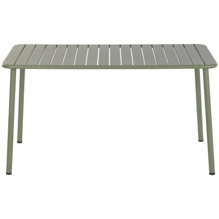 Table set with 4 chairs Home ESPRIT Green 140 x 70 x 75 cm