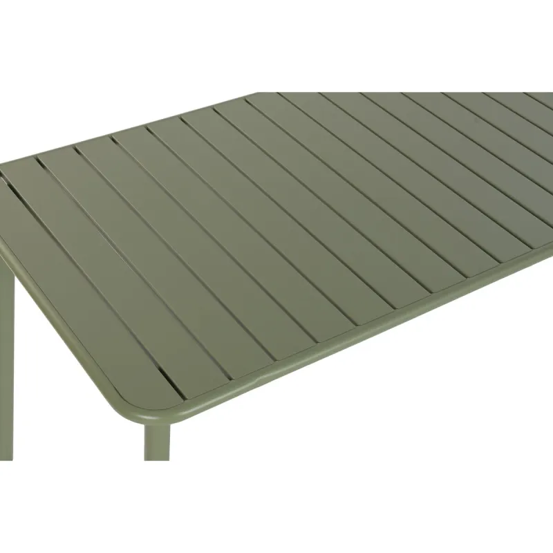Table set with 4 chairs Home ESPRIT Green 140 x 70 x 75 cm
