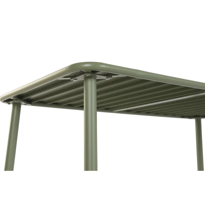 Table set with 4 chairs Home ESPRIT Green 140 x 70 x 75 cm