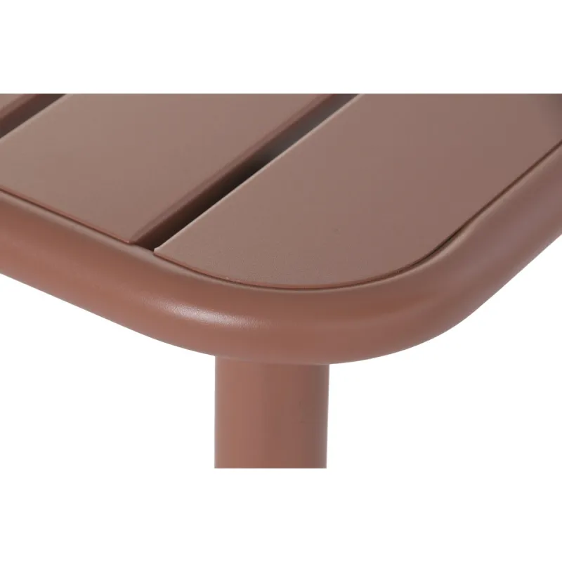 Table set with 4 chairs Home ESPRIT Terracotta 140 x 70 x 75 cm