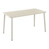 Table set with 4 chairs Home ESPRIT Cream 140 x 70 x 75 cm