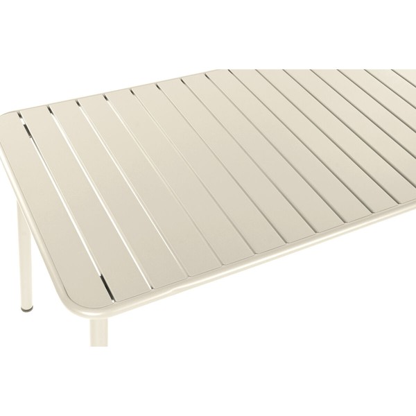 Table set with 4 chairs Home ESPRIT Cream 140 x 70 x 75 cm