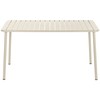 Table set with 4 chairs Home ESPRIT Cream 140 x 70 x 75 cm