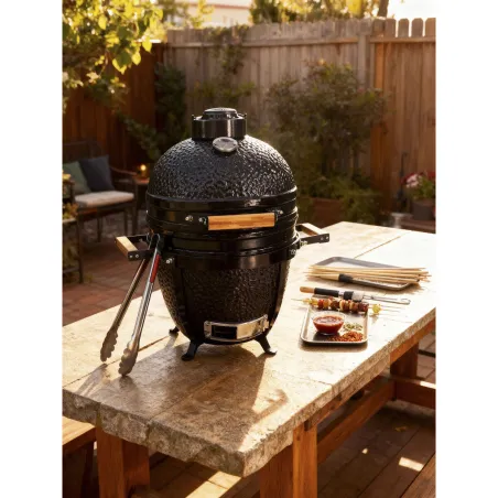 Barbecue Portable Home ESPRIT Metal Ceramic 51 X 53 X 64 CM