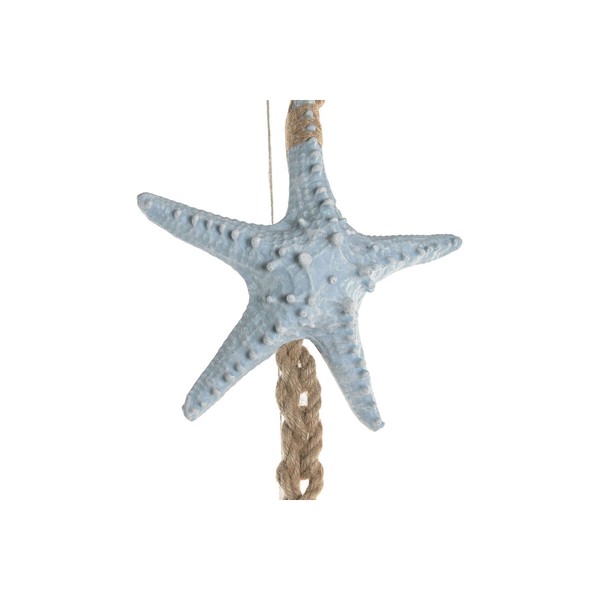 Hanging decoration Home ESPRIT Blue White Mediterranean (2 Units)