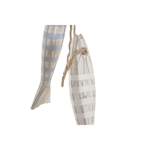 Hanging decoration Home ESPRIT Blue White Mediterranean (2 Units)