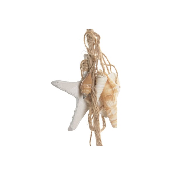 Hanging decoration Home ESPRIT Blue White Mediterranean (2 Units)