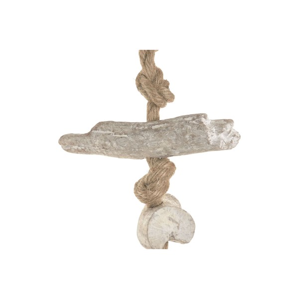 Hanging decoration Home ESPRIT Blue White Mediterranean (2 Units)