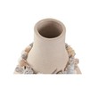 Vase Home ESPRIT Cream Ceramic Mediterranean 19 x 19 x 33 cm
