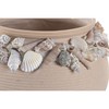 Vase Home ESPRIT Cream Ceramic Mediterranean 21 x 21 x 20 cm
