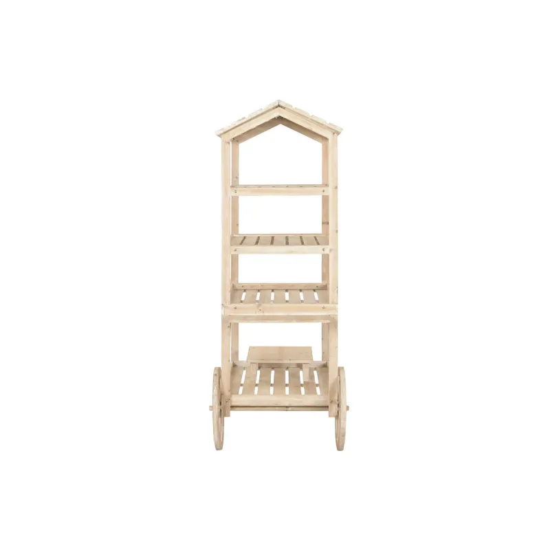 Garden Cart Home ESPRIT Natural Fir wood MDF Wood 115 X 68 X 168 CM