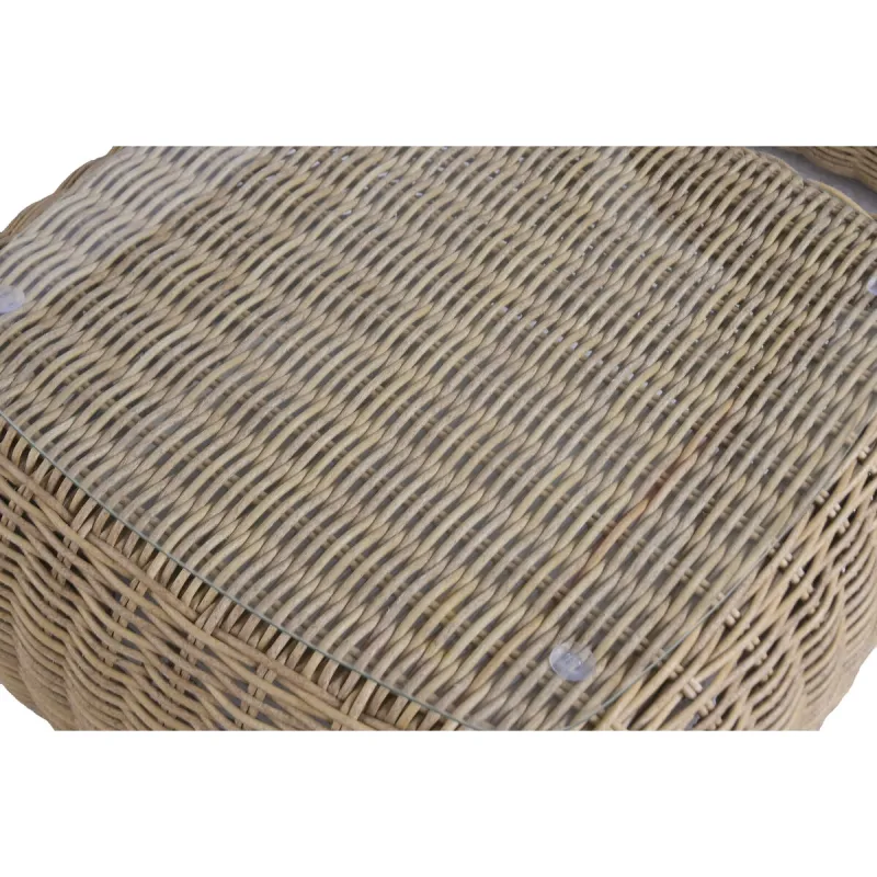 Garden sofa Home ESPRIT Brown Grey 243 X 259 X 69 CM