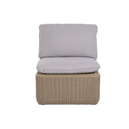 Garden sofa Home ESPRIT Brown Light brown 215 X 90 X 75 CM