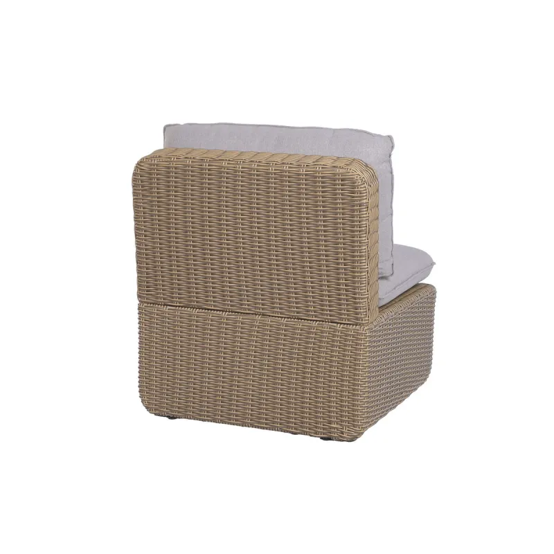 Garden sofa Home ESPRIT Brown Light brown 215 X 90 X 75 CM