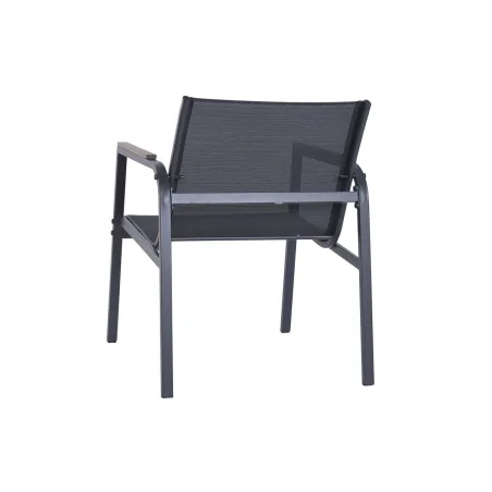 Garden sofa Home ESPRIT Black Dark grey 119 X 70 X 64 CM