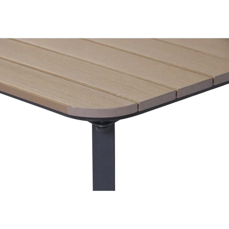 Garden sofa Home ESPRIT Black Dark grey 119 X 70 X 64 CM