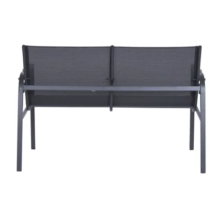 Garden sofa Home ESPRIT Black Dark grey 119 X 70 X 64 CM