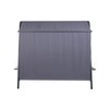 Bench Home ESPRIT Brown Dark grey Steel Polywood 215 X 120 X 180 CM