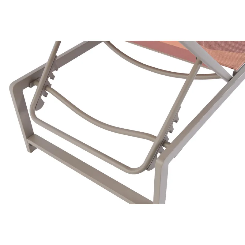 Sun-lounger Home ESPRIT Green Multicolour 195 X 61 X 85 CM