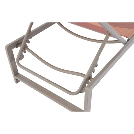 Sun-lounger Home ESPRIT Green Multicolour 195 X 61 X 85 CM